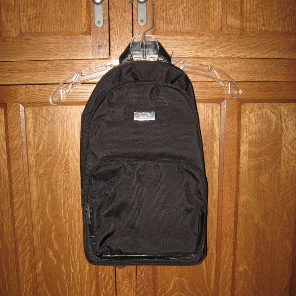JIMMY CHOO PARFUMS BLACK BACKPACK NWOT - Picture 1 of 3
